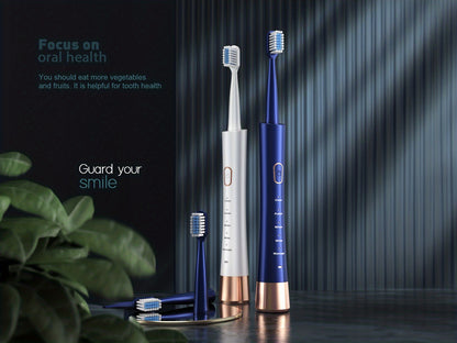 Sonic Electric Toothbrush - High Power Rechargeable Toothbrushes, 5 Adjustable Modes Father'S Day, Mother'S Day Gift