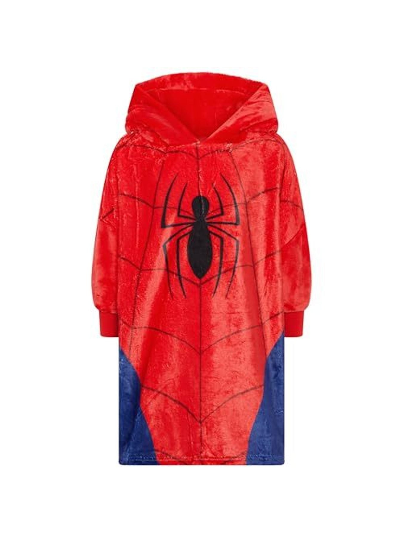 Marvel Spiderman Deluxe Oodie Wearable Blanket Hoodie, Stocking filler xmas gift