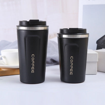 380/510ML Stainless Steel Coffee Mug | Leak-Proof, Travel Thermo Cup, Vacuum Flask, Insulated, Office Use, Reusable, Hand Wash Only