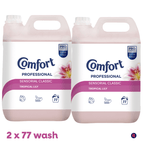 Fabric Conditioner with Cotton, Comfort Pro Fresh Floral 2x4.8L Washes - product gallery image 3