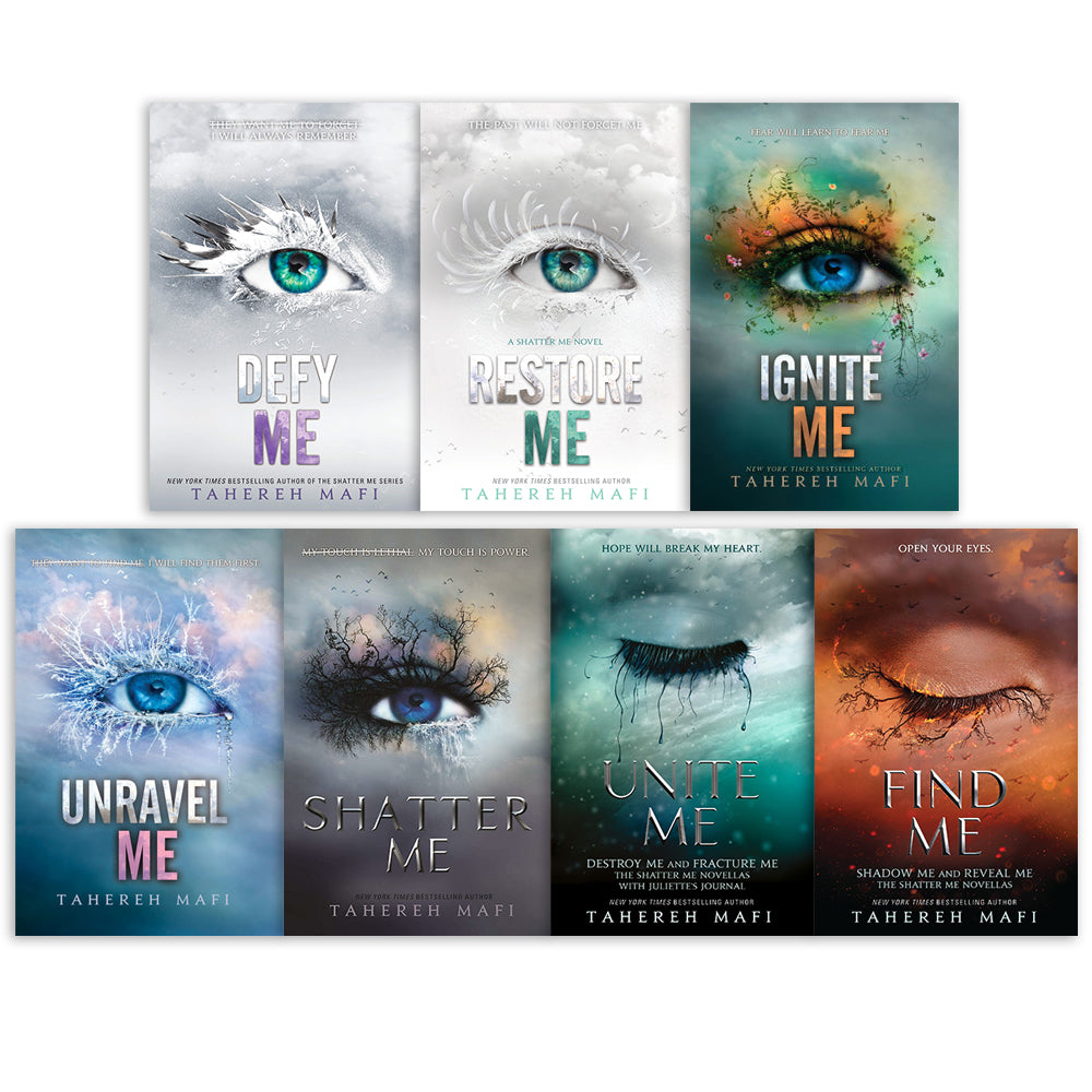 Fantasy & YA Fiction Book Tahereh Mafi Shatter Me Complete Books with 7 Books