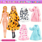 Fashion Doll with Plastic, 50 Piece, Kids, Piece Clothes Accessories 11.5 Inch Princess - product gallery image 2