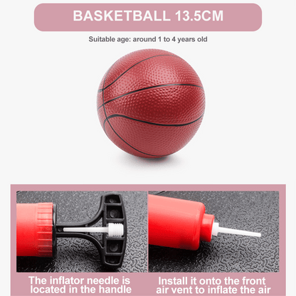 Portable Adjustable Shooting Frame, Kids Youth Sports Basketball Stand Adjustable Height 105-179CM Basketball Goal Toy for Outdoor Backyard Sports Game Play