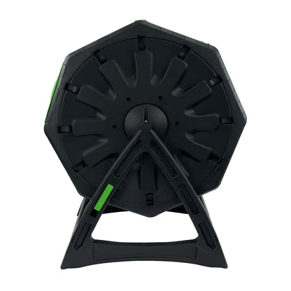 65L Garden Compost Bin, Rotating Tumbling Composter Bin for Garden, Barrel Rotating Composter with Air Holes