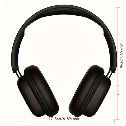 Foldable Over-Ear Headphones with Detachable Microphone - alternate view 2