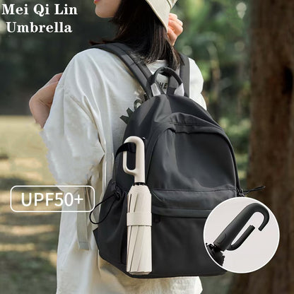 Fully Automatic Buckle Folding Umbrella, 2 Discounted Sets, And Shading, Suitable for Men And Women, Travel Umbrella, with a Diameter of 106Cm/41.2-Inch When Opened, Sturdy And Durable, Personalized High-Quality Umbrella