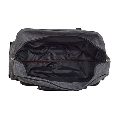 Foldable Wheeled Travel Duffel Bag, Large Capacity Rolling Handheld Luggage for Family Vacations, Outdoor, and Short Trips, Easy - To - Carry Tote with Durable Build