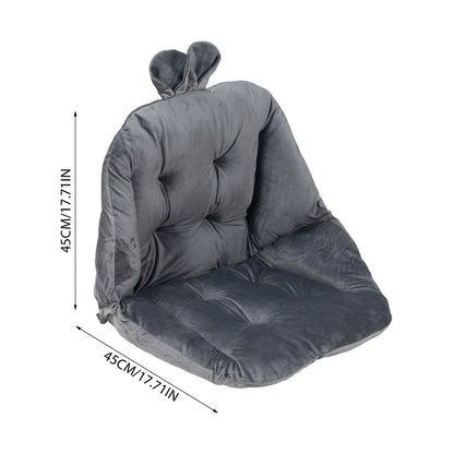 Seat Cushion, Backrest, Integrated Cushion, Office Sedentary Seat Cushion, Dormitory Student Chair, Waist Protector Chair Cushion, Cushion 45 X 45 cm