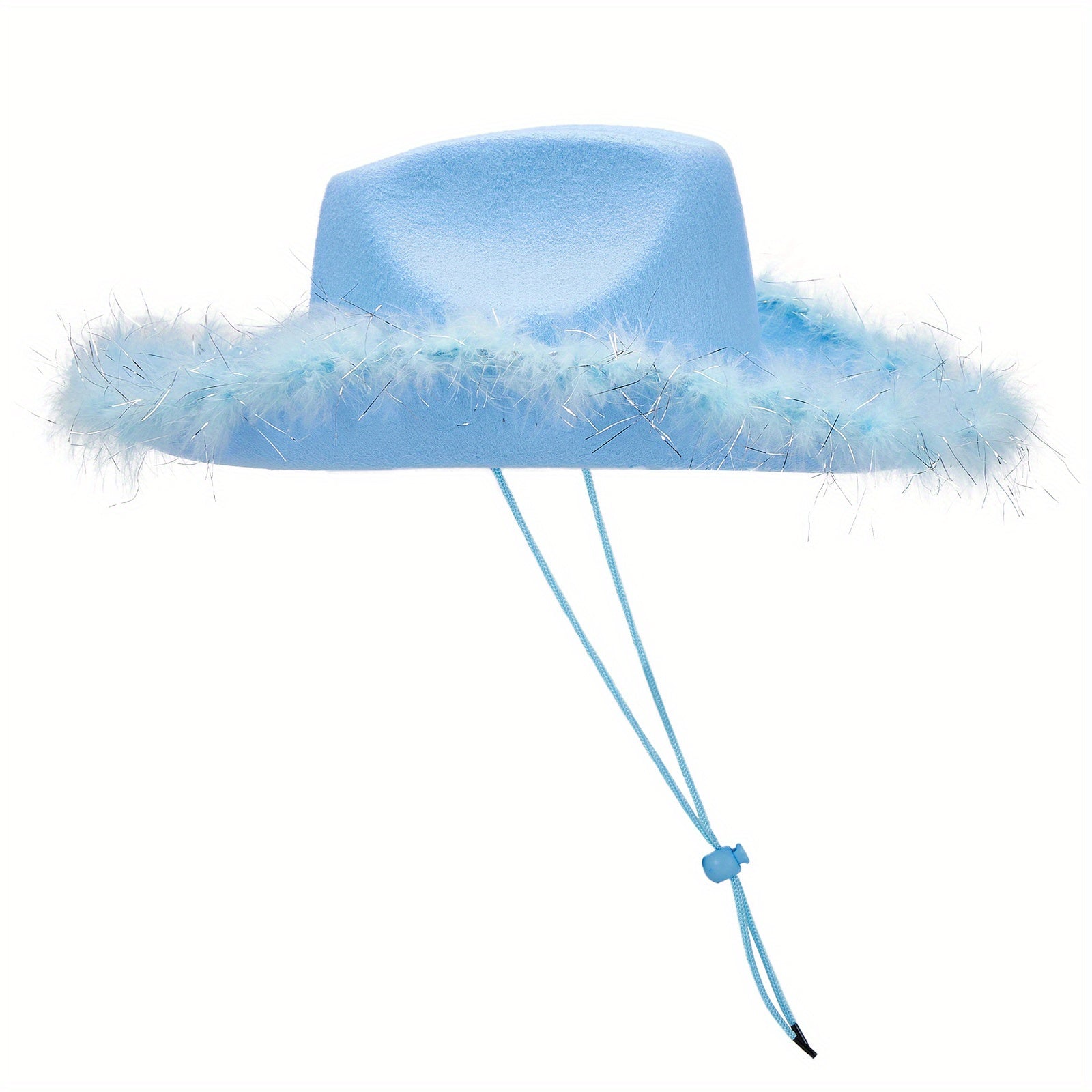 Feather Cowboy Hat with 32cm*42cm*18cm, Women's Eighteen Styles - product gallery image 5