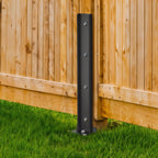 Fence Post Anchor with Metal, Steel Anchors Heavy Duty Ground Spikes - product gallery image 10