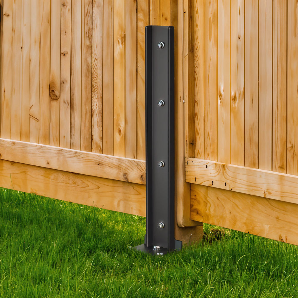 Fence Post Anchor with Metal, Steel Anchors Heavy Duty Ground Spikes - product gallery image 10