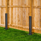 Fence Post Anchor with Metal, Steel Anchors Heavy Duty Ground Spikes - product gallery image 2