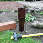 Fence Post Spikes & Holder with 75mm, Metal, FPOST, Heavy Duty Metal Spike Steel Ground - product gallery image 2