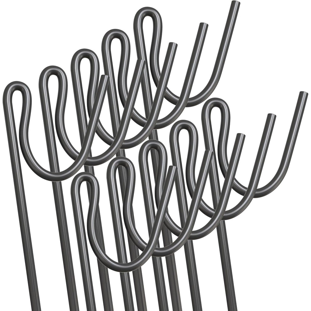 Fencing Pins & Stake with 1.5m, 8mm, 10 Pack, Steel 1.5m Temporary Garden Fence Stakes - product gallery image 5