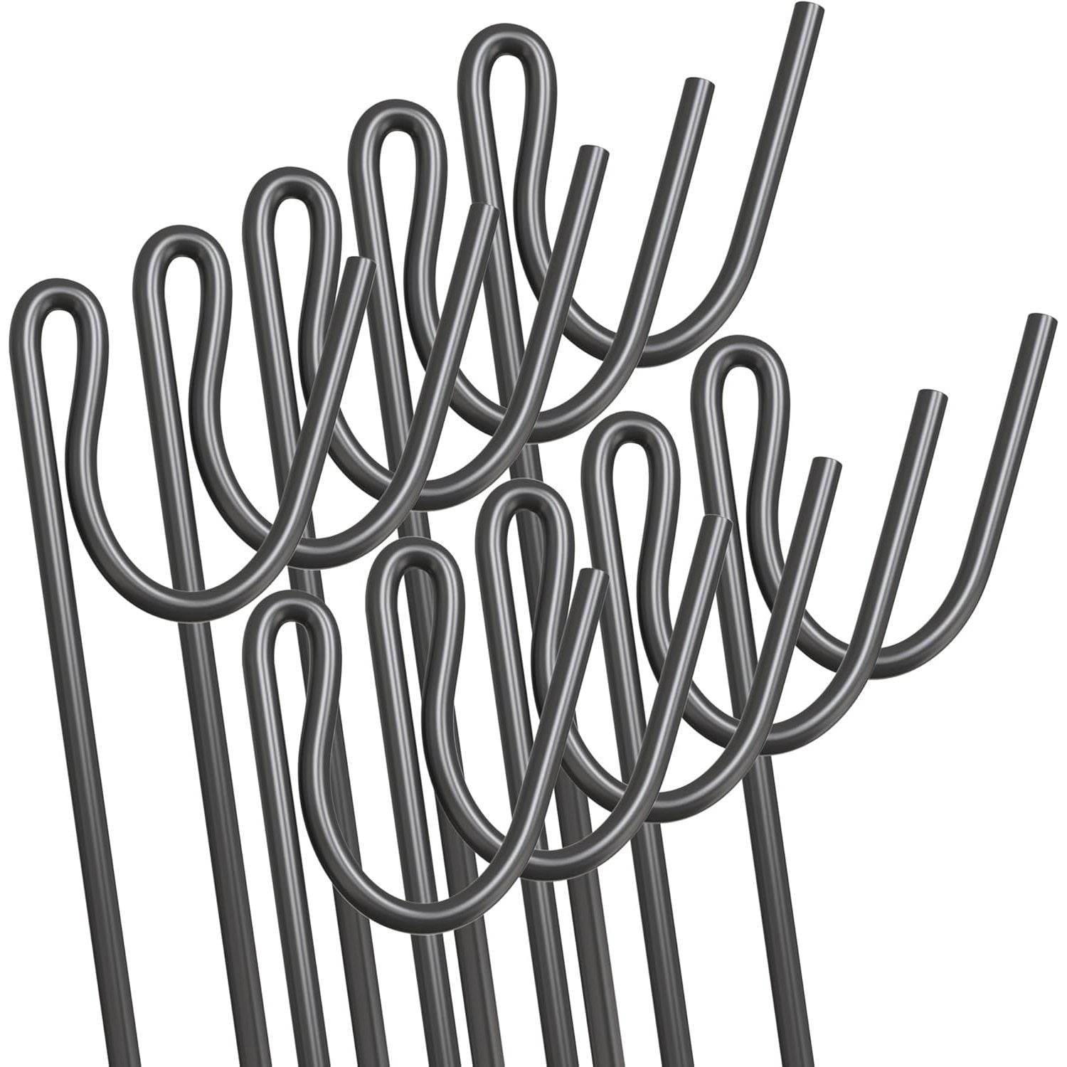 Fencing Pins & Stake with 1.5m, 8mm, 10 Pack, Steel 1.5m Temporary Garden Fence Stakes - product gallery image 5