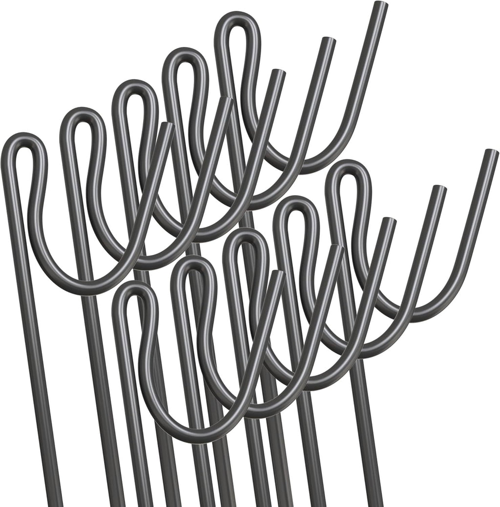 Fencing Pins & Stake with 1.5m, 8mm, 10 Pack, Steel 1.5m Temporary Garden Fence Stakes - product gallery image 6