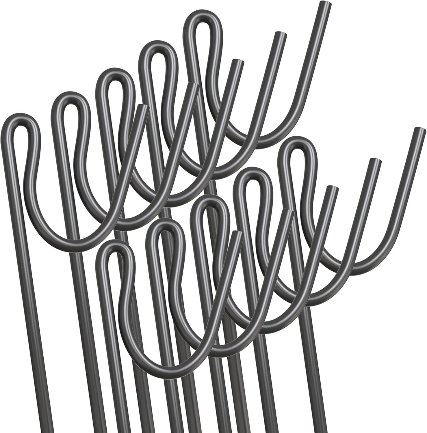 Fencing Pins & Stake with 1.5m, 8mm, 10 Pack, Steel 1.5m Temporary Garden Fence Stakes - product gallery image 6