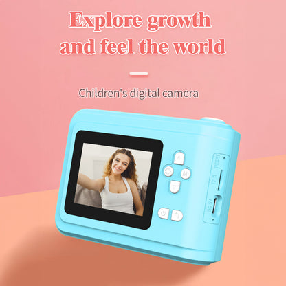 2.4-inch Children Digital Camera Toys for Christmas Birthday Gift for Boy Girl Thermal Print Camera HD 1080P Photo Printing Camera with 3 Rolls of Photo Paper