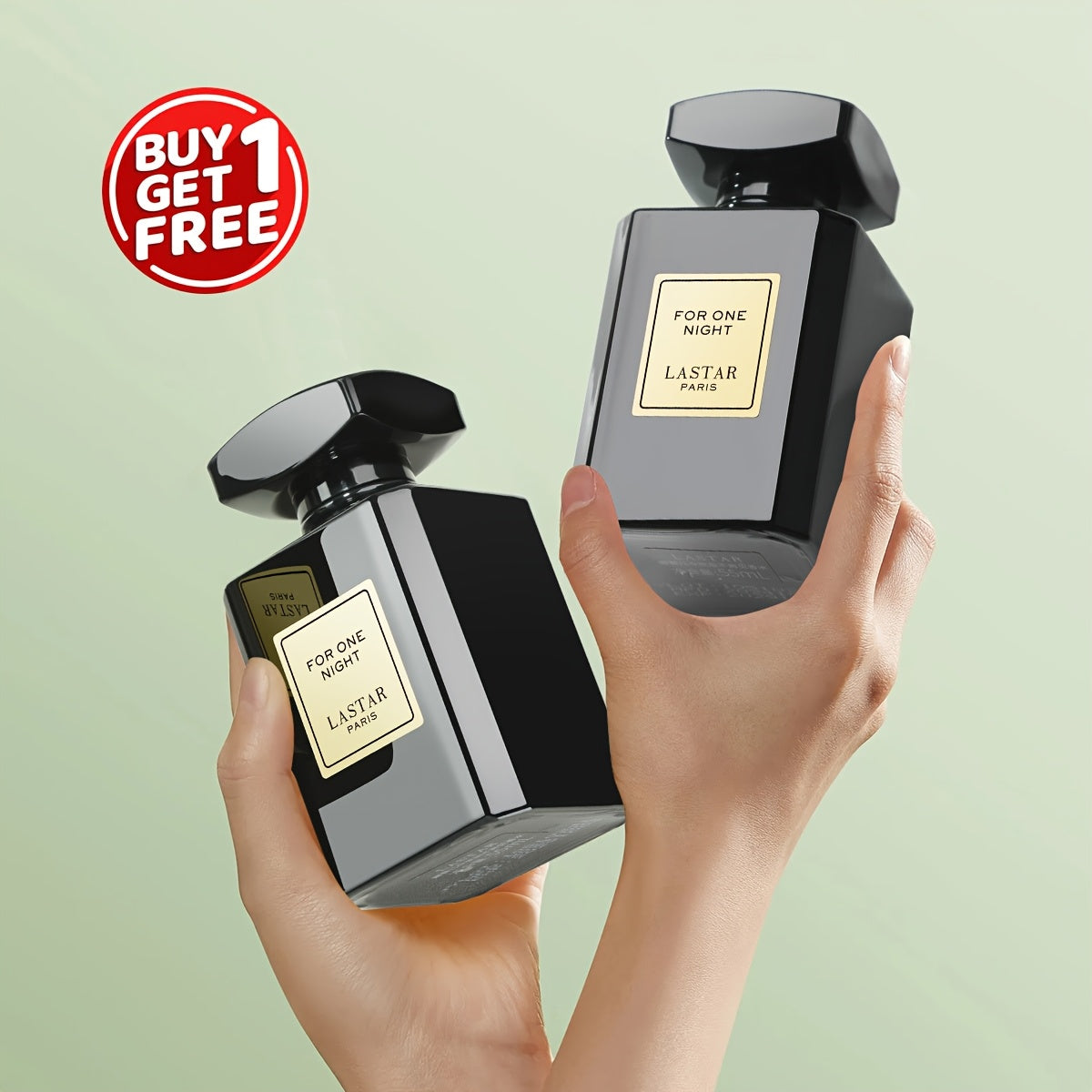 Buy One Get One Free Black Classic Men's Perfume Mature And Sophisticated Oriental Notes Creamy, Vanilla, Patchouli Multi-purpose Men's Cologne Perfect for Outdoor Dates And Parties Long-lasting Fragrance Birthday Gift, Christmas Gift, Husband Gift