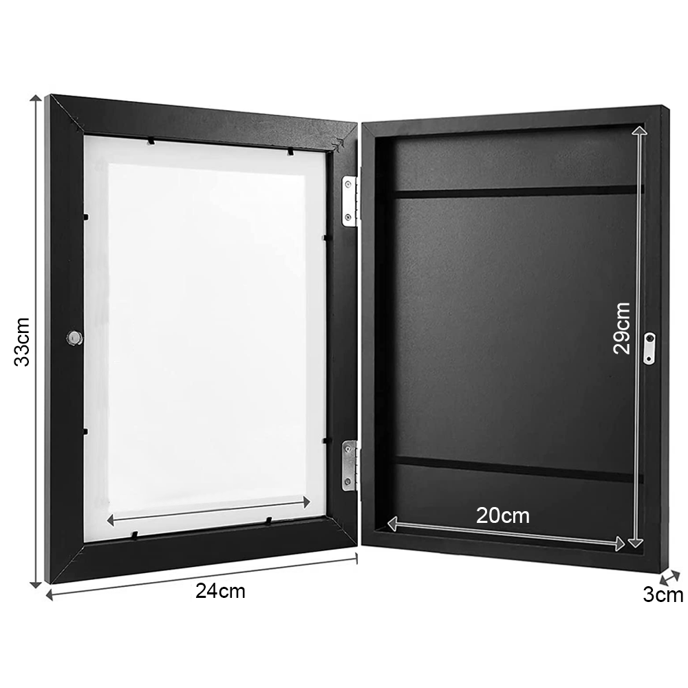 1pc A4 Art Display Frame Photo - Easy-Open for Quick Display Changes - Ideal for Home Room Living Room Office Decoration Perfect Mother'S Day Spring Easter Gift