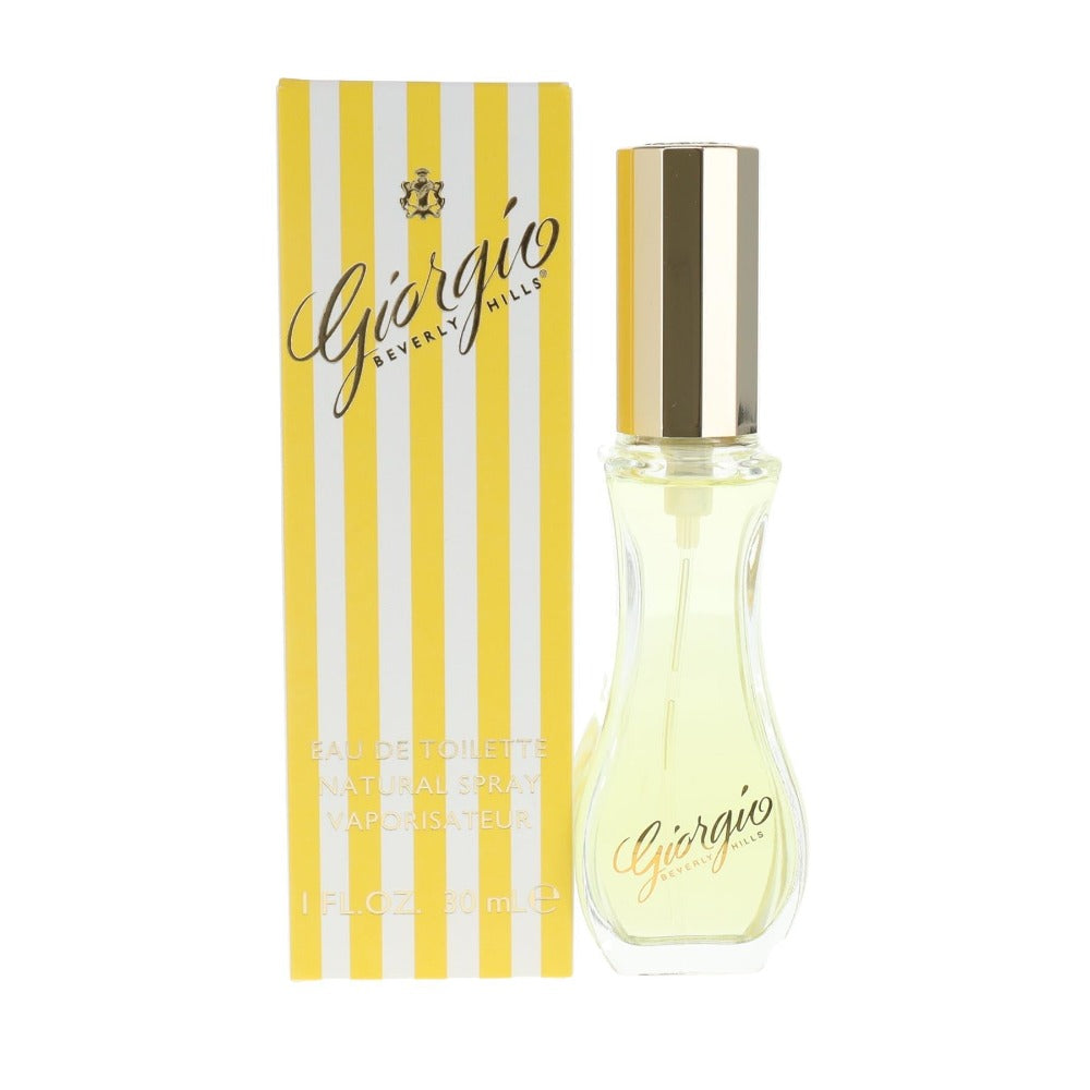 Giorgio Beverly Hills Giorgio Eau de Toilette 30ml – Iconic Floral Women's Perfume – Tuberose Jasmine Gardenia Luxury Fragrance for Her