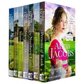 Fiction Book Anna Jacobs Books Collection Northern Lady with 7 Books