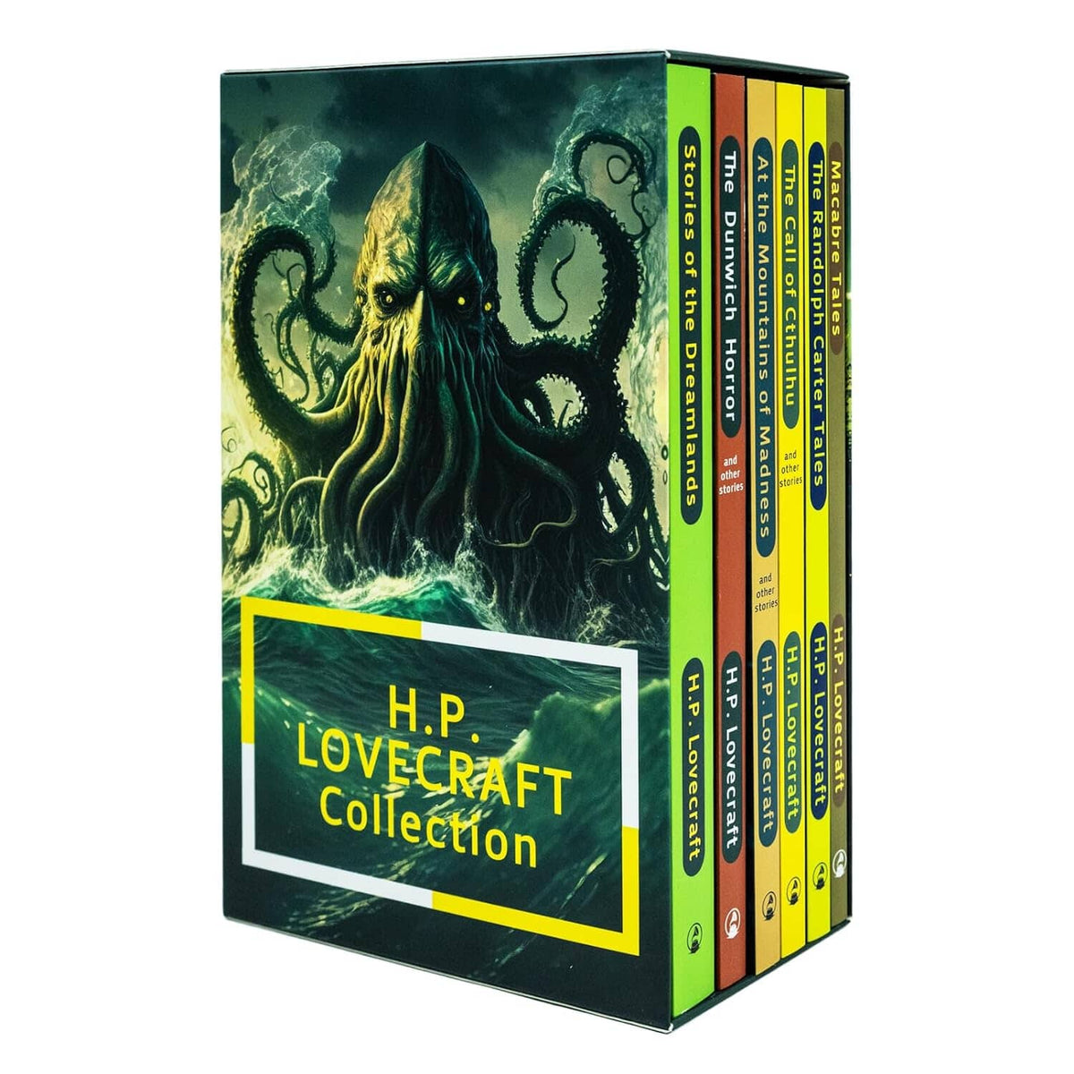 Fiction Book H.P. Lovecraft Books Collection Cthulhu with 6 Books