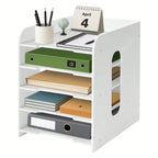 File Organiser with Desktop A4 Document Sorter 5-Tier or - 5-Tier option