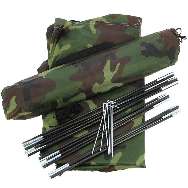 Fishing Shelter with 220cm x 120cm x 120cm, DNA Leisure Carp Brolly Groundsheet - product gallery image 10