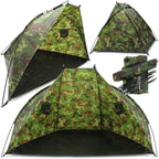 Fishing Shelter with 220cm x 120cm x 120cm, DNA Leisure Carp Brolly Groundsheet