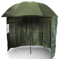 Fishing Shelter with Waterproof, 45 Inch, NGT Carp Brolly Umbrella Zip-On Side