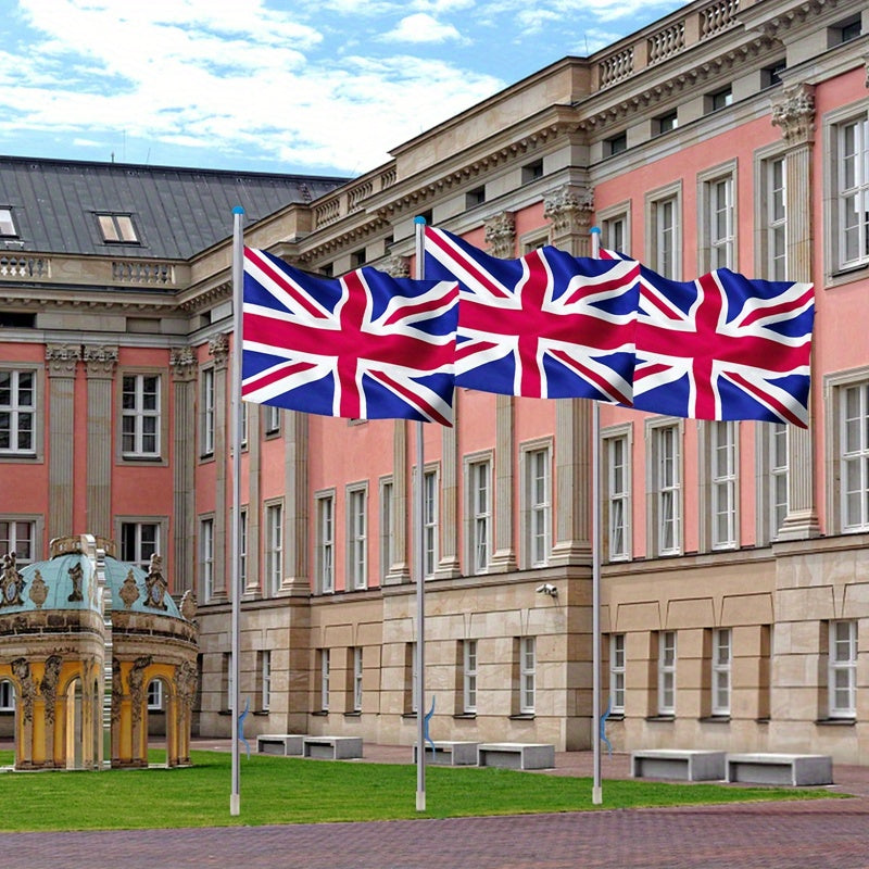 Flag Pole with Adjustable Height, 6.5m, 650cm, Metal, UK - product gallery image 5