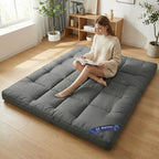 Floor Mattress with Space-Saving, Foldable, Wheels - product gallery image 2