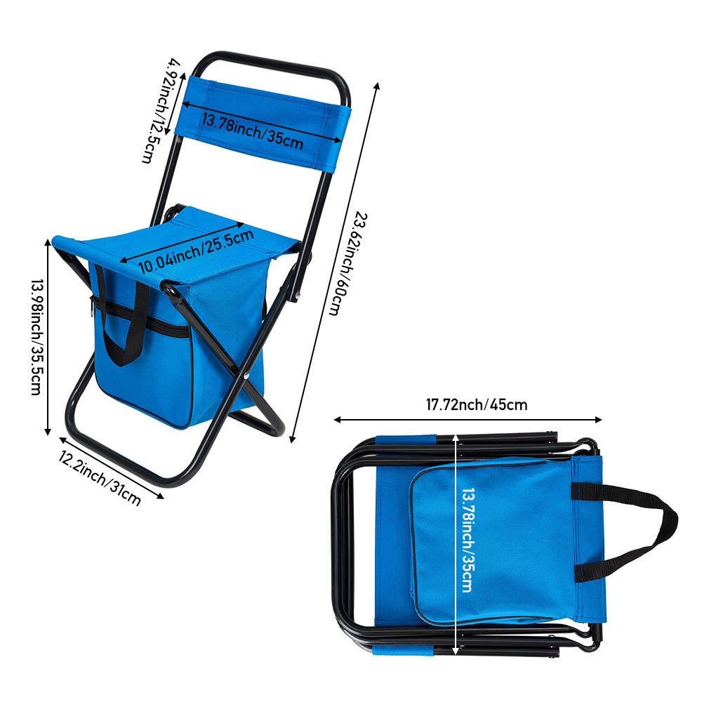 Foldable Camping Stool with Small or Large Fishing Seat - product gallery image 26