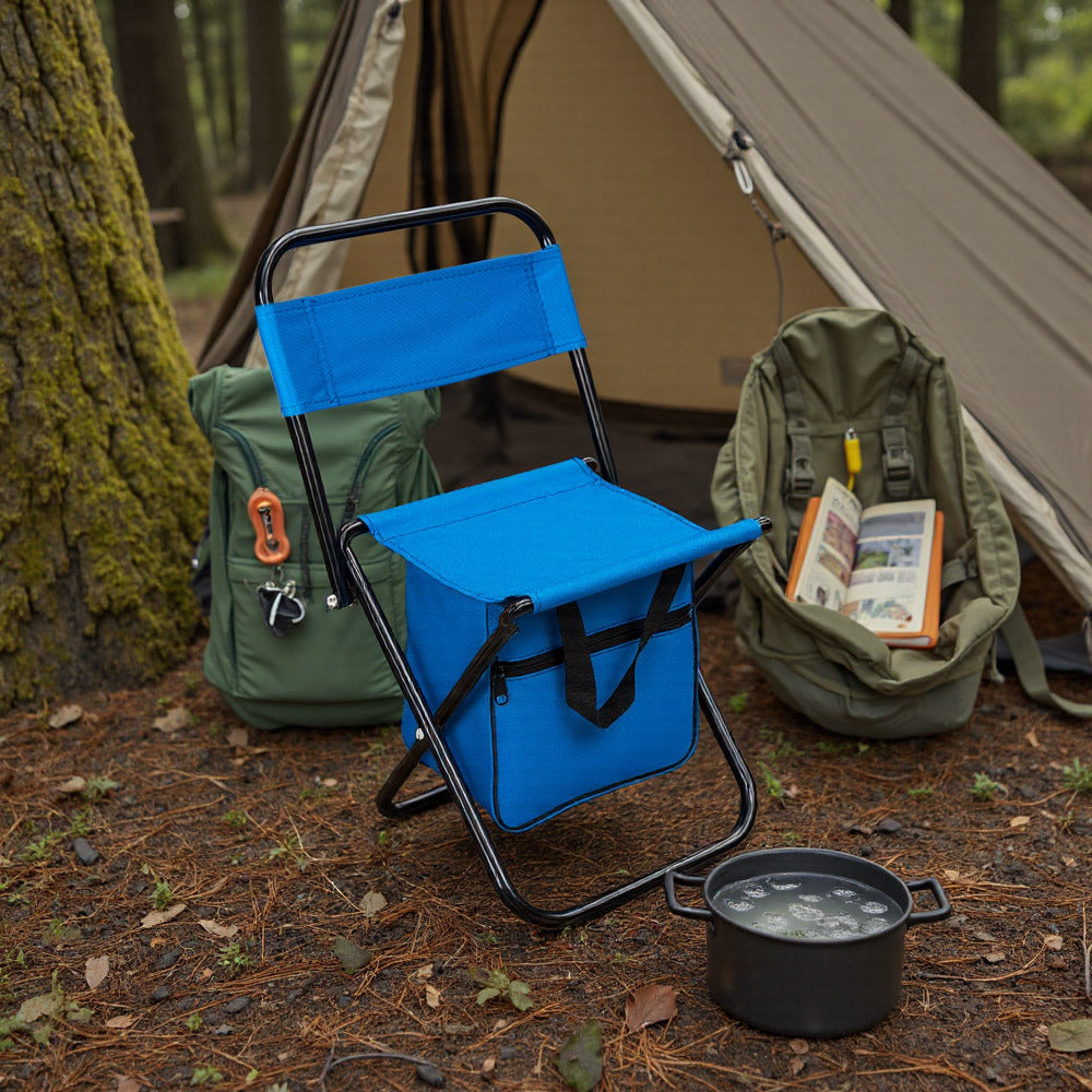 Foldable Camping Stool with Small or Large Fishing Seat - product gallery image 31