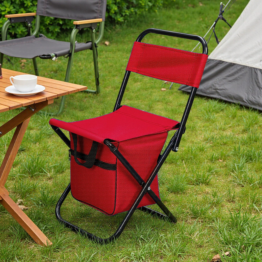 Foldable Camping Stool with Small or Large Fishing Seat - product gallery image 4