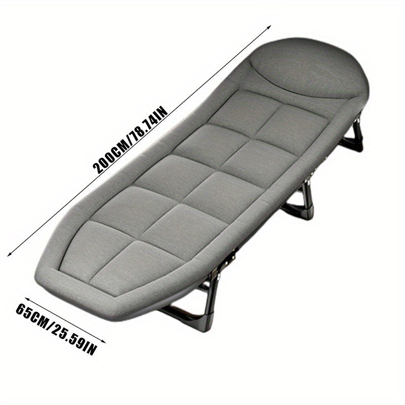 Folding Camping Bed with Foldable, 300kg, 190cm for home offices - product gallery image 4