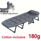 Folding Camping Bed with Foldable, 300kg, 190cm for home offices - product gallery image 8
