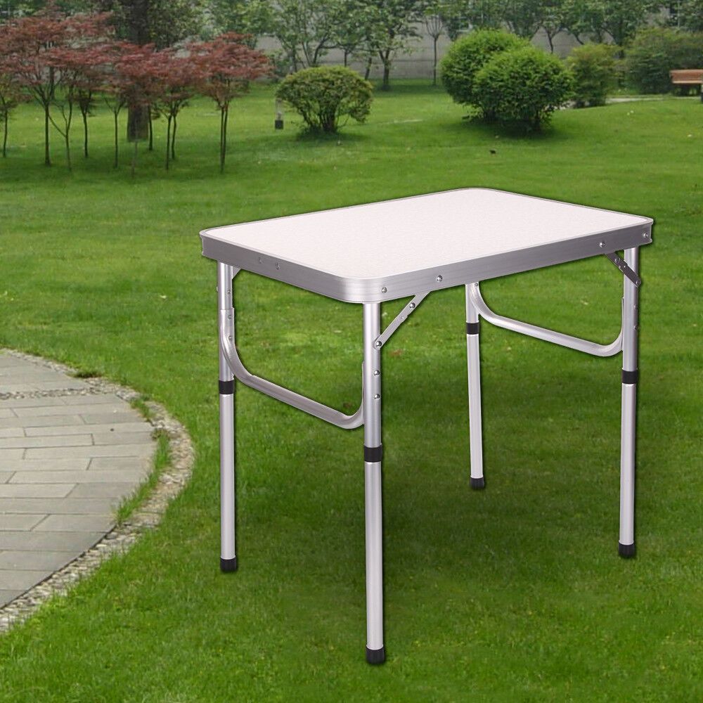 Folding Camping Table with Foldable, 44.5cm, Square 44.5cm Adjustable Legs - product gallery image 3