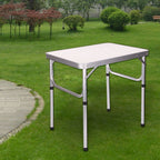 Folding Camping Table with Foldable, 44.5cm, Square 44.5cm Adjustable Legs - product gallery image 3