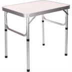 Folding Camping Table with Foldable, 44.5cm, Square 44.5cm Adjustable Legs - product gallery image 4