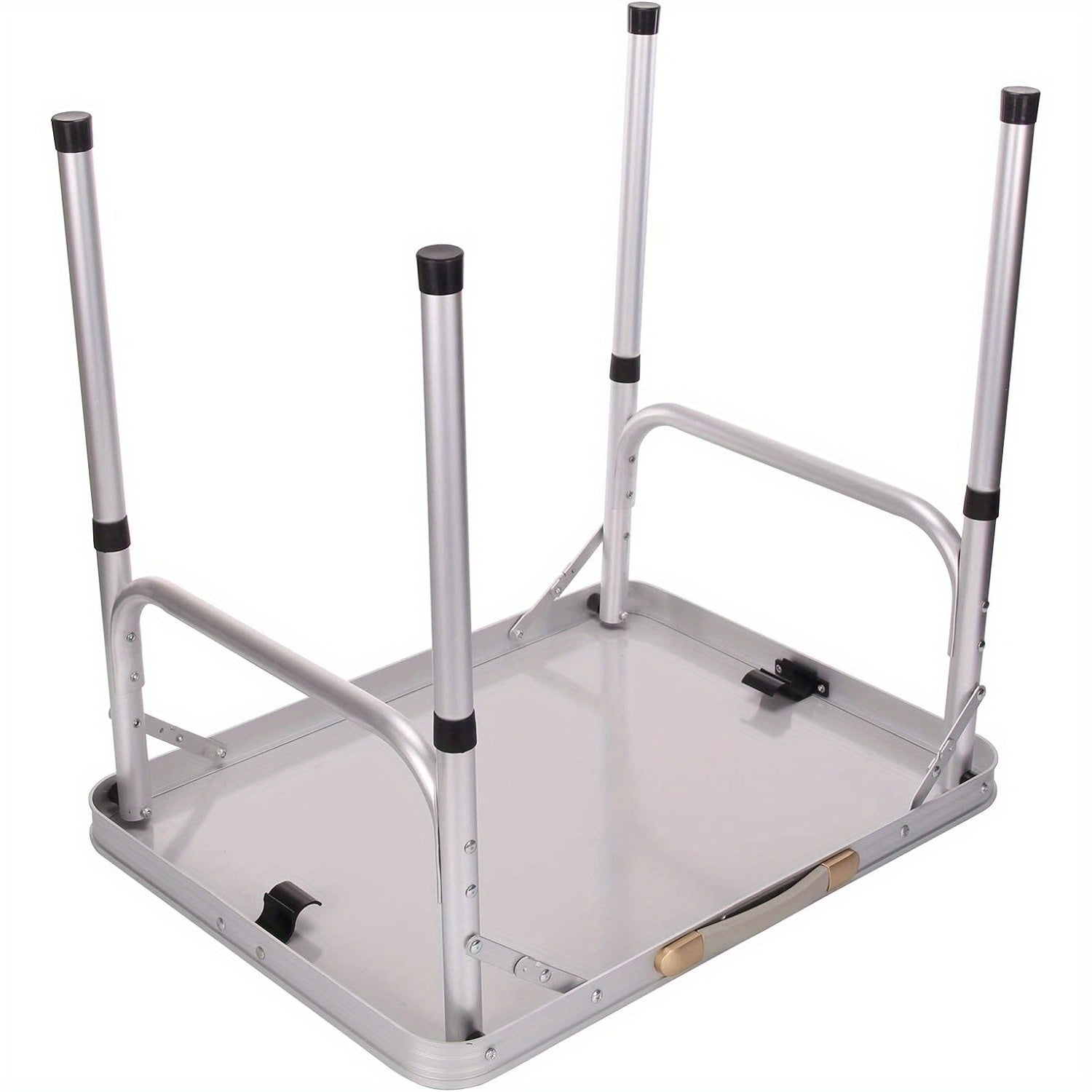 Folding Camping Table with Foldable, 44.5cm, Square 44.5cm Adjustable Legs - product gallery image 5