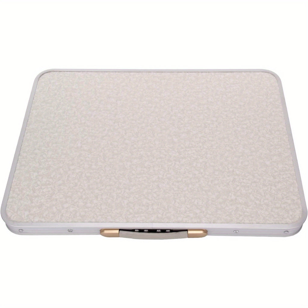 Folding Camping Table with Foldable, 44.5cm, Square 44.5cm Adjustable Legs - product gallery image 6