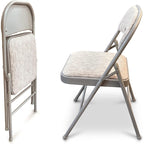 Folding Chair with Foldable, 1, Fabric Padded Heavy Duty Steel Frame - product gallery image 10