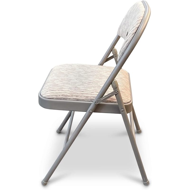 Folding Chair with Foldable, 1, Fabric Padded Heavy Duty Steel Frame - product gallery image 16