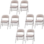 Folding Chair with Foldable, 1, Fabric Padded Heavy Duty Steel Frame - product gallery image 19