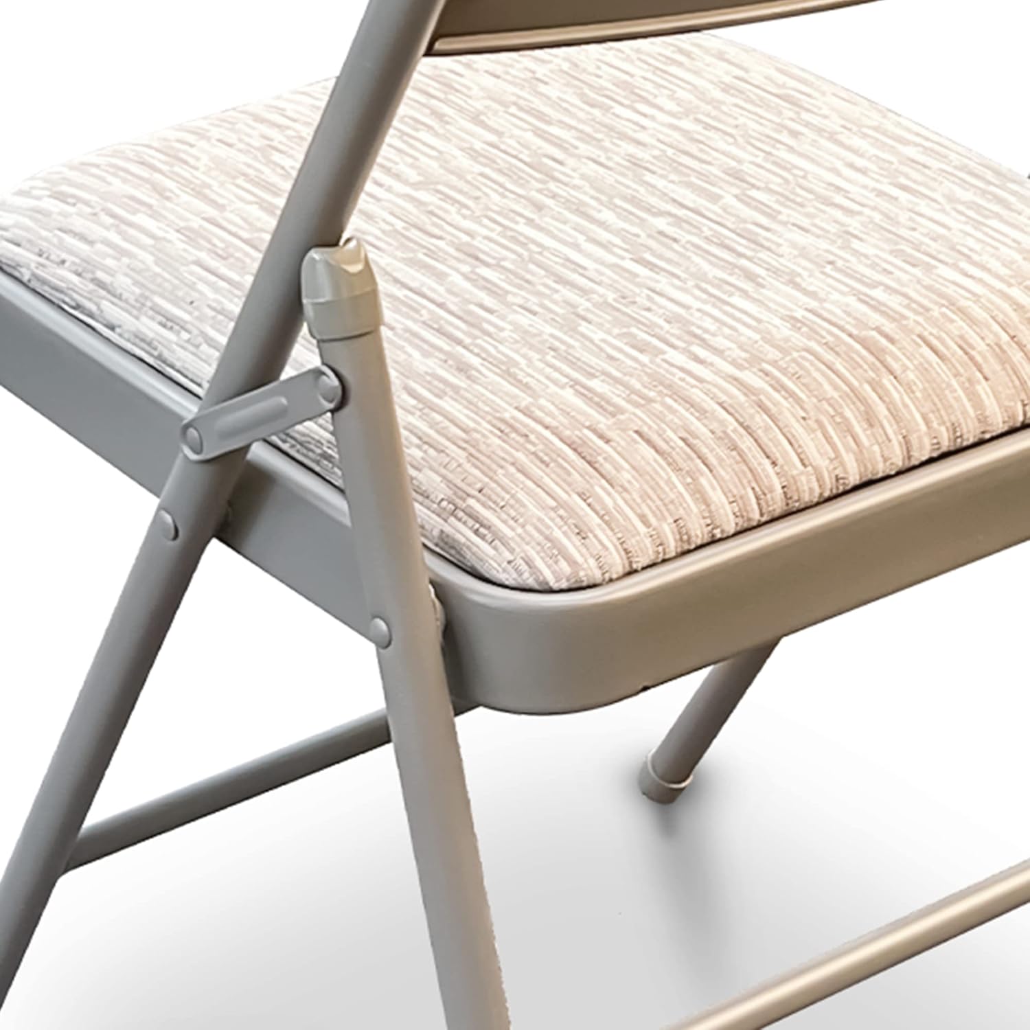 Folding Chair with Foldable, 1, Fabric Padded Heavy Duty Steel Frame - product gallery image 5