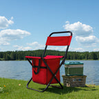 Folding Chair with Foldable, Metal, Foldable Fishing Storage Bag Lightweight - product gallery image 2