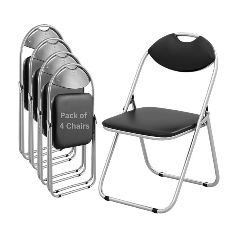 Folding Chair with Foldable, Non-Slip, 110kg, Wood - 4 Chairs option