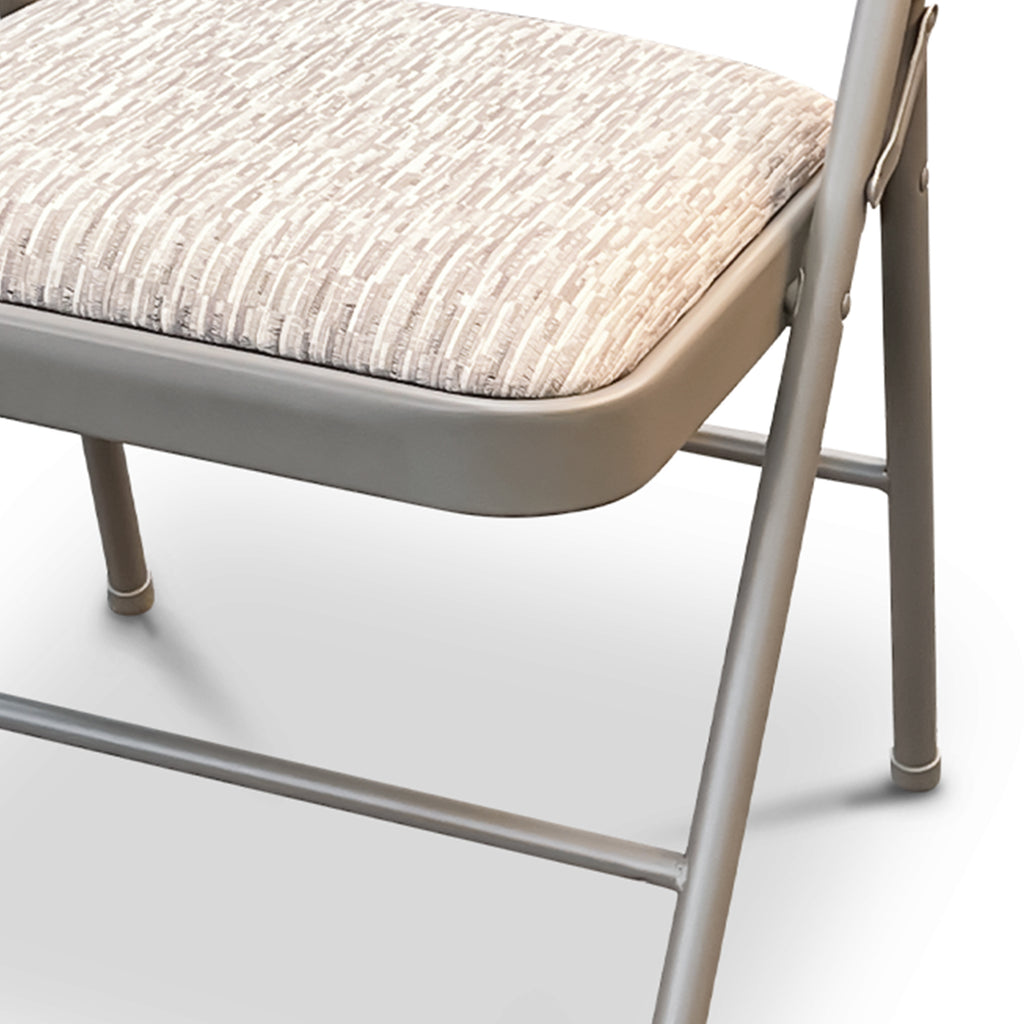 Folding Chair with Space-Saving, Foldable, of Fabric Padded Chairs Heavy Duty - product gallery image 6
